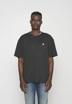 YOURTURN Print T-Shirt - Black