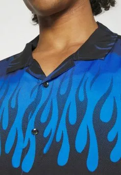 YOURTURN Unisex - Button-Down Blouse - Blue -Yourturn Shop 96b04077e2184758932af9c0cdbabae5 scaled