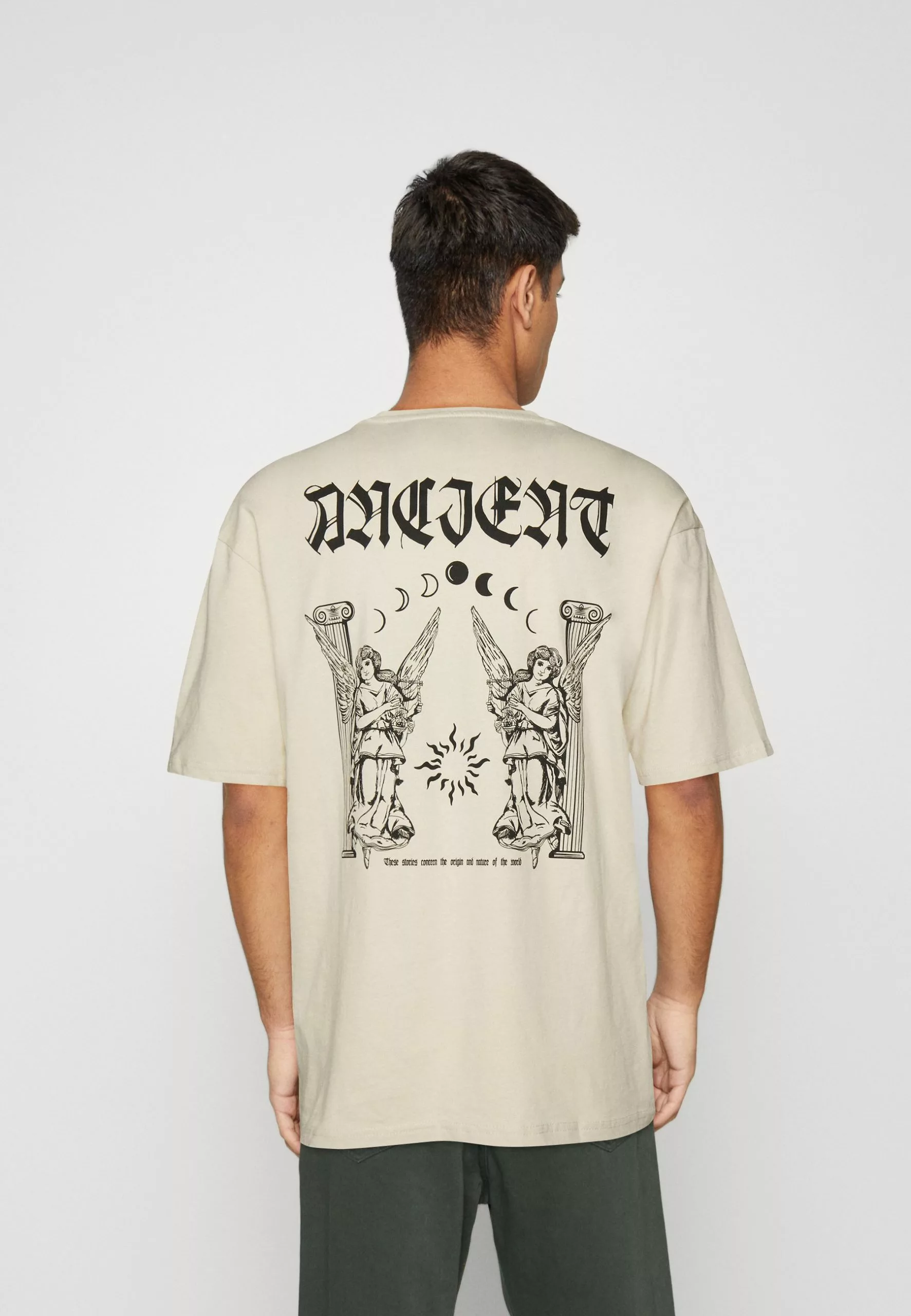 YOURTURN Unisex - Print T-Shirt - Off White 3 YOURTURN Unisex - Print T-Shirt - Off White - Image 3