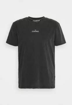 YOURTURN Unisex - Print T-Shirt - Black -Yourturn Shop 98065fe887e04a29b1d067d585f49a23 scaled