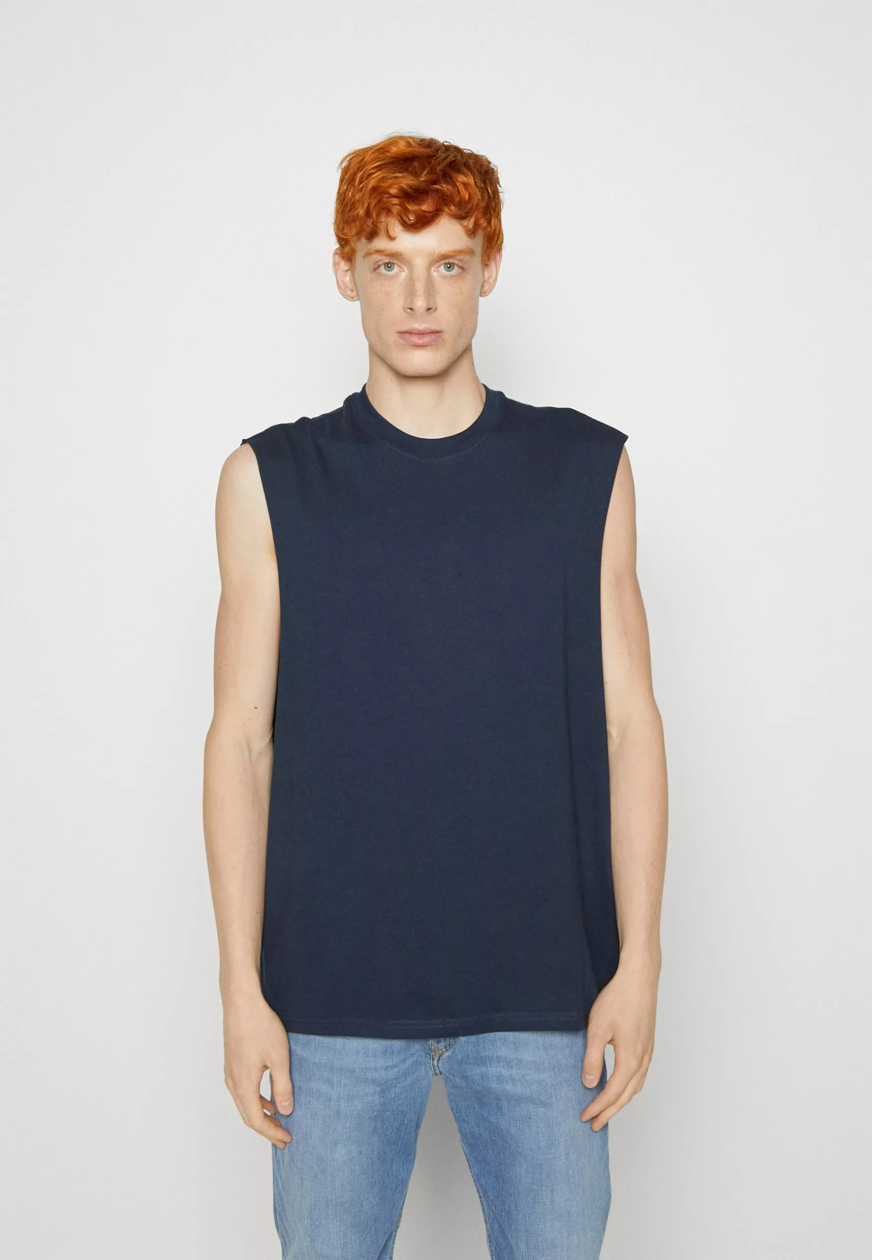 YOURTURN Unisex 2 Pack - Top - Beige/Dark Blue 4 YOURTURN Unisex 2 Pack - Top - Beige/Dark Blue - Image 4