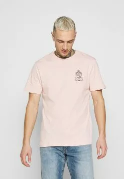 YOURTURN Unisex - Print T-Shirt - Pink