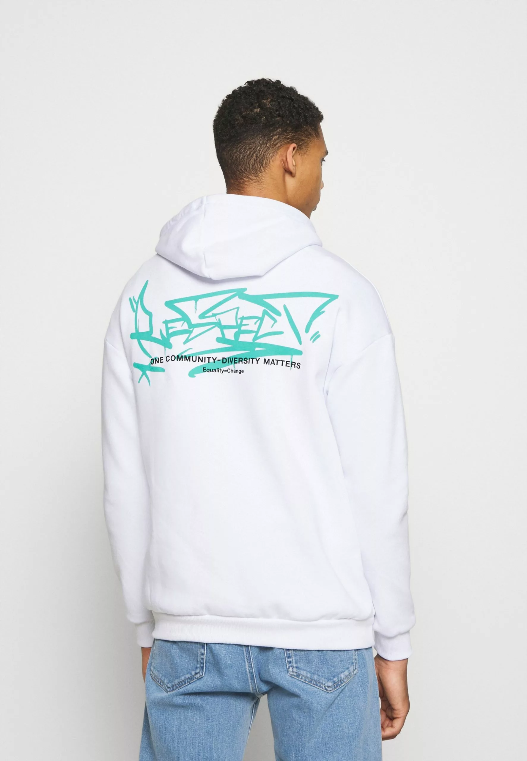 YOURTURN Unisex - Hoodie - White 1 YOURTURN Unisex - Hoodie - White
