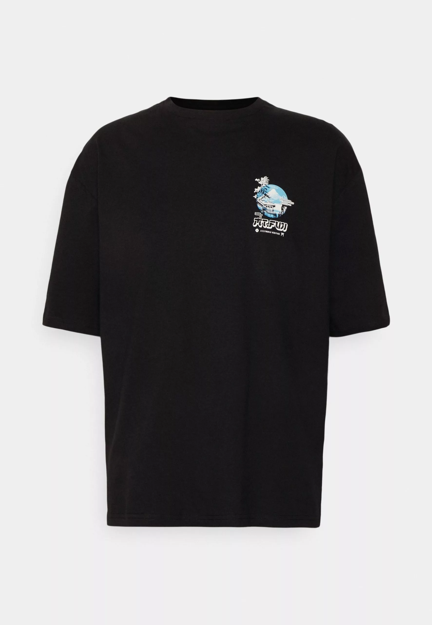 YOURTURN Unisex - Print T-Shirt - Black 5 YOURTURN Unisex - Print T-Shirt - Black - Image 5