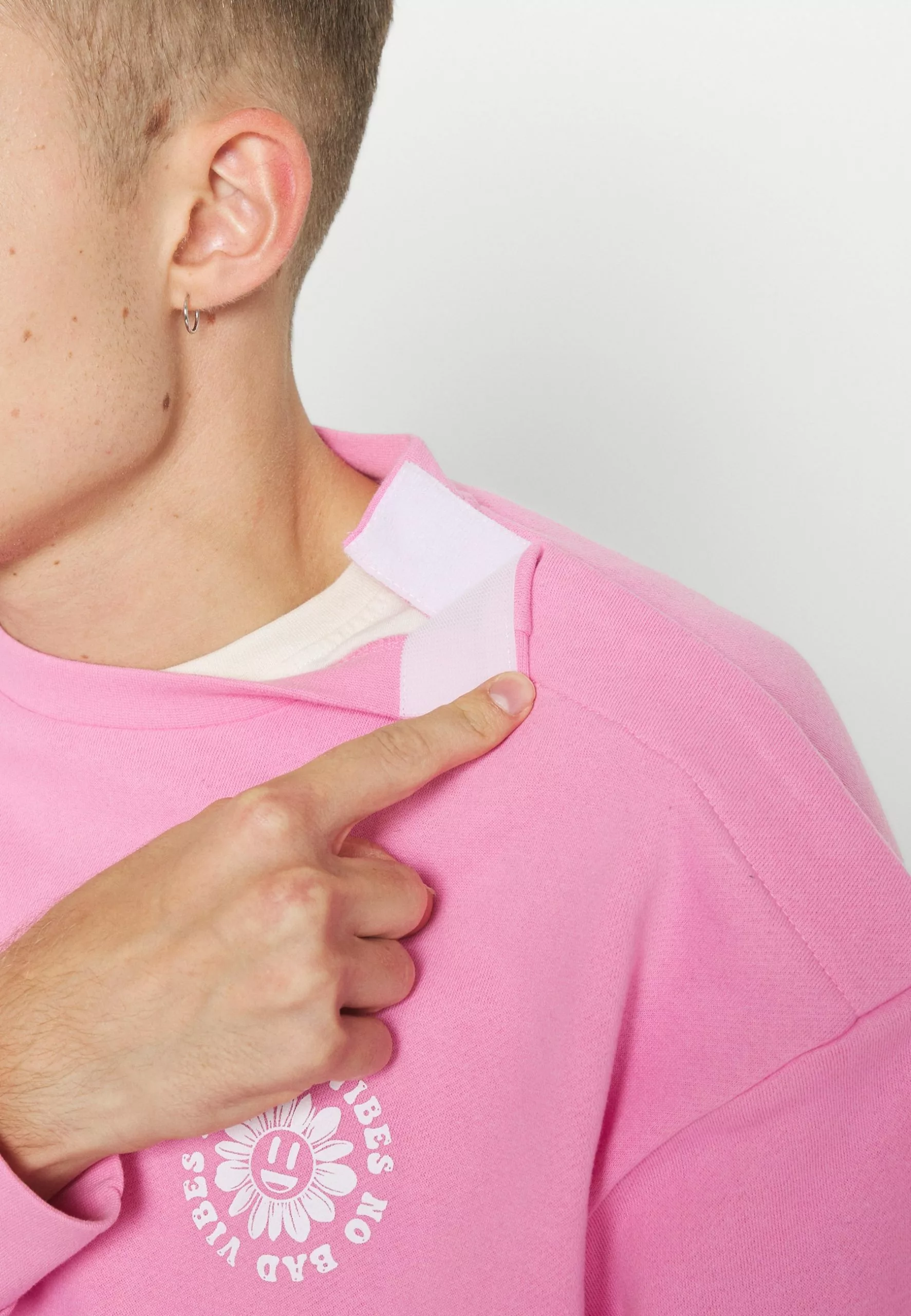 YOURTURN Unisex - Sweatshirt - Pink 8 YOURTURN Unisex - Sweatshirt - Pink - Image 8