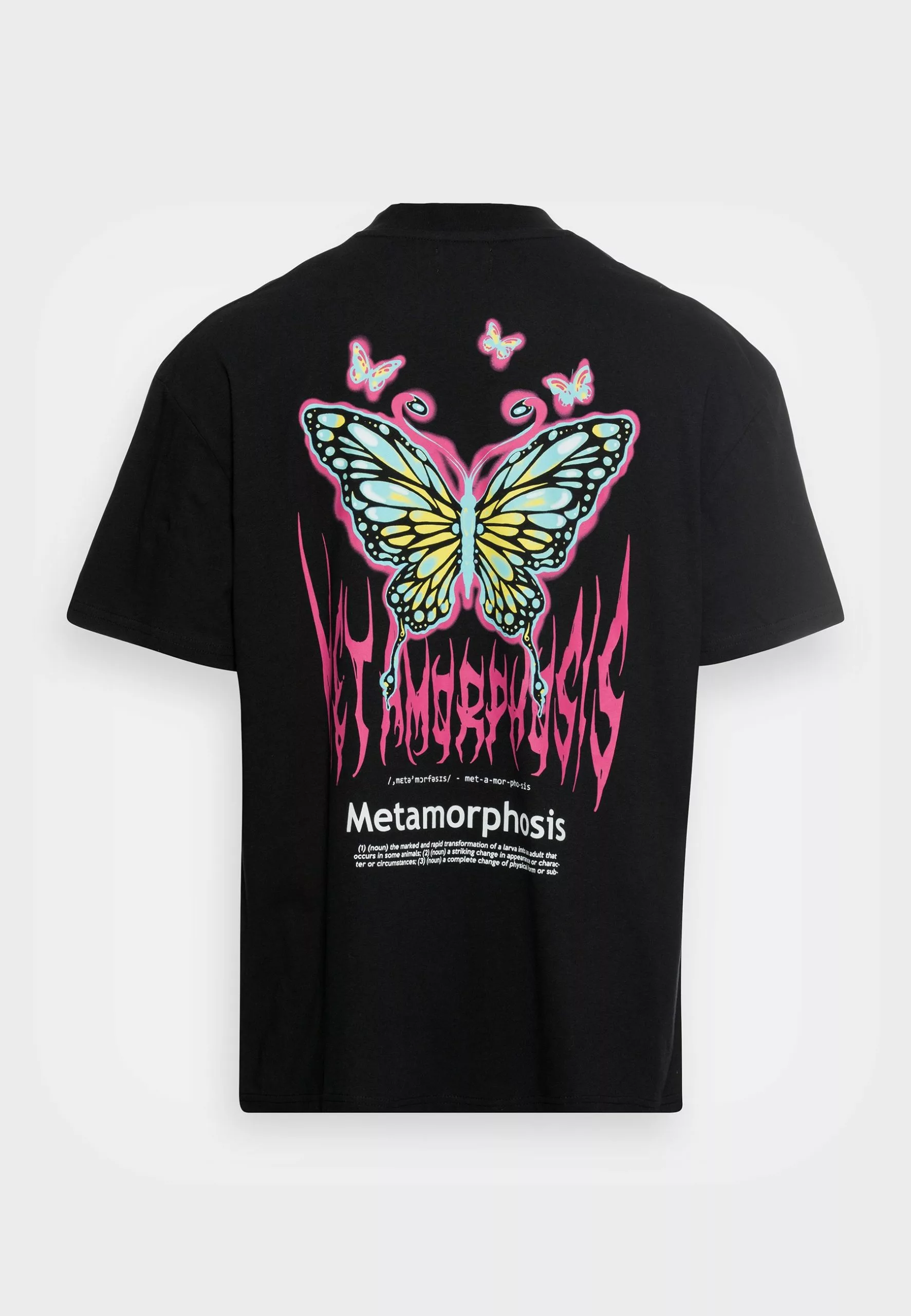 YOURTURN Unisex - Print T-Shirt - Black 2 YOURTURN Unisex - Print T-Shirt - Black - Image 2