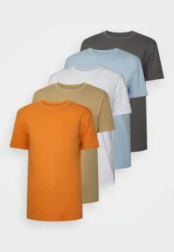 YOURTURN Unisex 5 Pack - Basic T-Shirt - White/Apricot/Light Blue 12 YOURTURN Unisex 5 Pack - Basic T-Shirt - White/Apricot/Light Blue -Yourturn Shop ac01883394f243b19aa4c83fb52974fc scaled