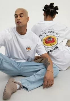 YOURTURN Unisex - Print T-Shirt - White -Yourturn Shop aeda69aad1674f9ebf1afa8b54ccdad8 scaled