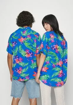 YOURTURN Unisex - Button-Down Blouse - Blue -Yourturn Shop b150e4747362471ea46eacdf4b254f92 scaled