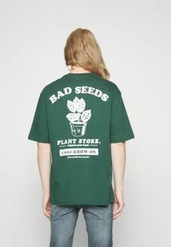 YOURTURN Unisex - Print T-Shirt - Dark Green