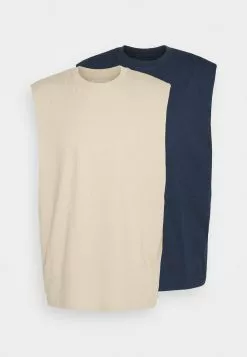 YOURTURN Unisex 2 Pack - Top - Beige/Dark Blue 12 YOURTURN Unisex 2 Pack - Top - Beige/Dark Blue -Yourturn Shop b55d40a197f94f29b51876acd9a8af53 scaled