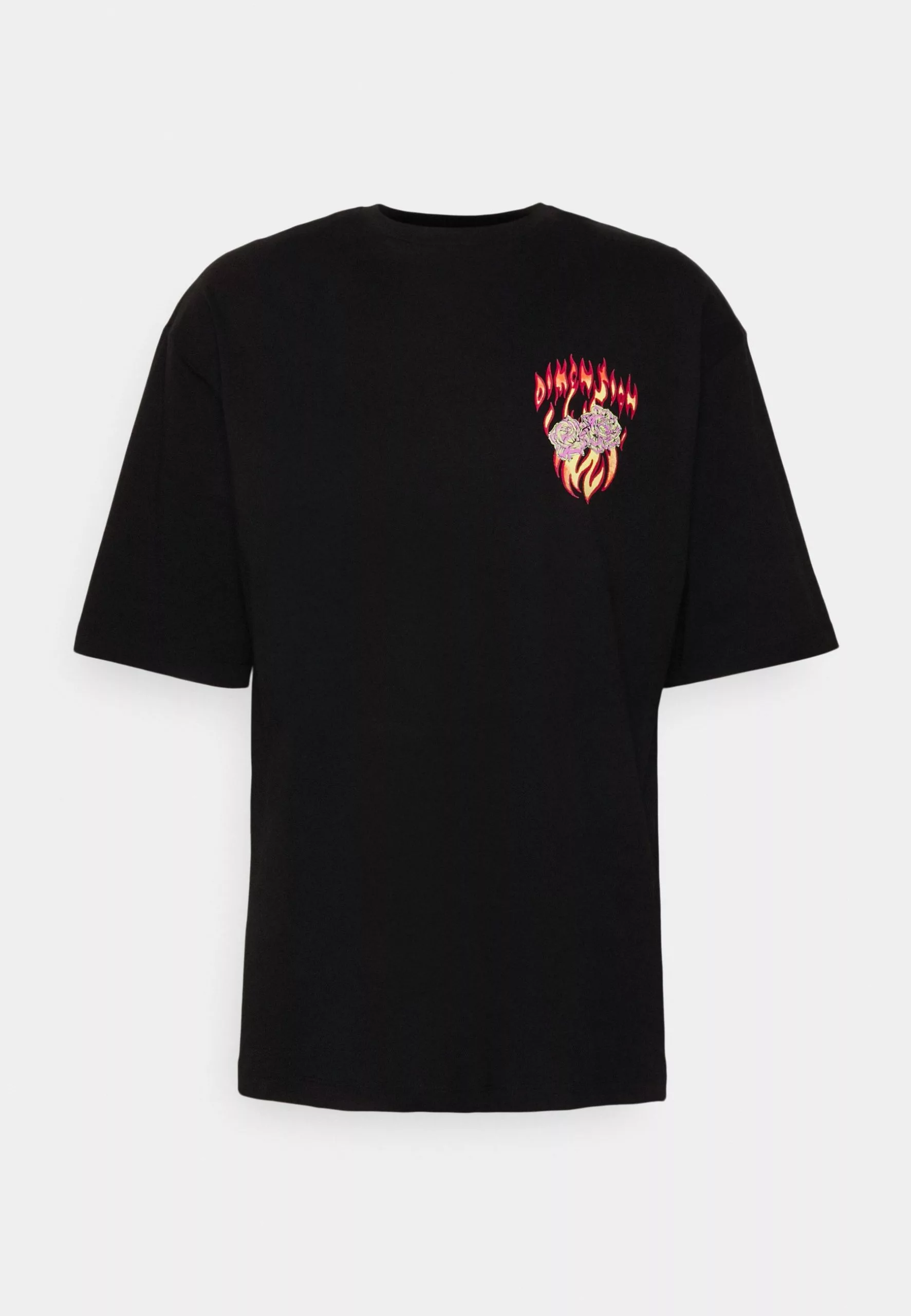 YOURTURN Unisex - Print T-Shirt - Black 5 YOURTURN Unisex - Print T-Shirt - Black - Image 5