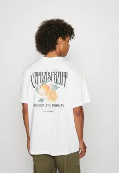 YOURTURN Orange Fruit Graphic Tee- Print T-Shirt - White -Yourturn Shop c0c64de1e78b488f9f5c9e4f8f6a5666 scaled