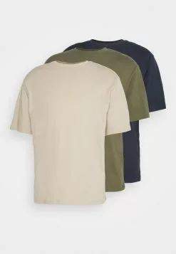 YOURTURN 3Pack Unisex - Basic T-Shirt - Olive, Beige, Dark Blue -Yourturn Shop c9781a2078894637b28a4d312cb66c40 scaled