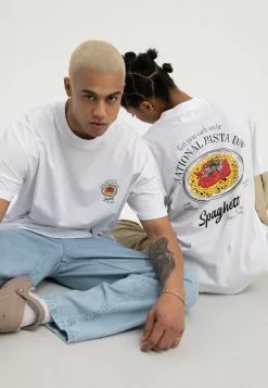 YOURTURN Unisex - Print T-Shirt - White -Yourturn Shop c97ed8905bc14a45bf63aa6ca7257f67 scaled