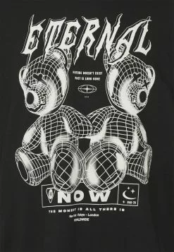 YOURTURN Unisex - Print T-Shirt - Black 5 YOURTURN Unisex - Print T-Shirt - Black -Yourturn Shop c9870539163748e5aa753d659273bd58 scaled