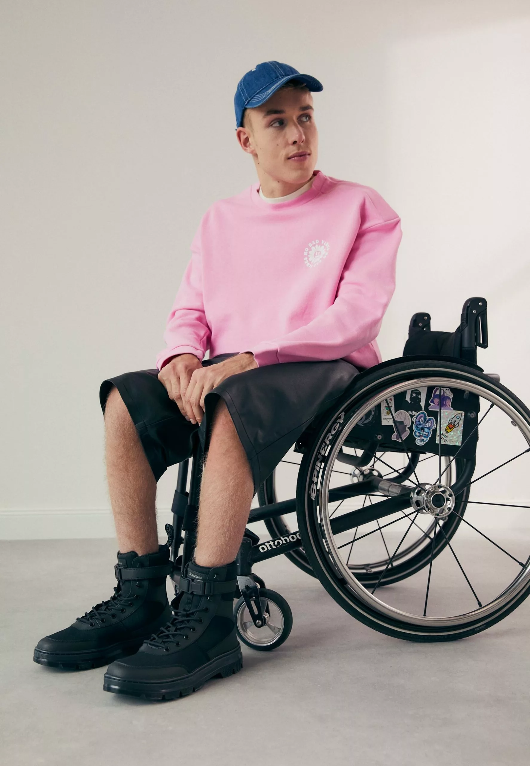 YOURTURN Unisex - Sweatshirt - Pink 2 YOURTURN Unisex - Sweatshirt - Pink - Image 2