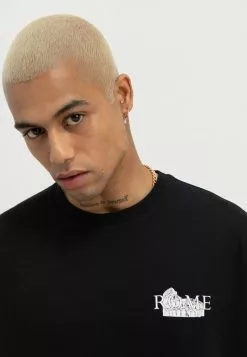 YOURTURN Unisex - Print T-Shirt - Black 9 YOURTURN Unisex - Print T-Shirt - Black -Yourturn Shop caa47122b38445a1916e5d1e3de441d1 scaled