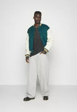 YOURTURN 2 Pack Unisex - Basic T-Shirt - Black/Olive