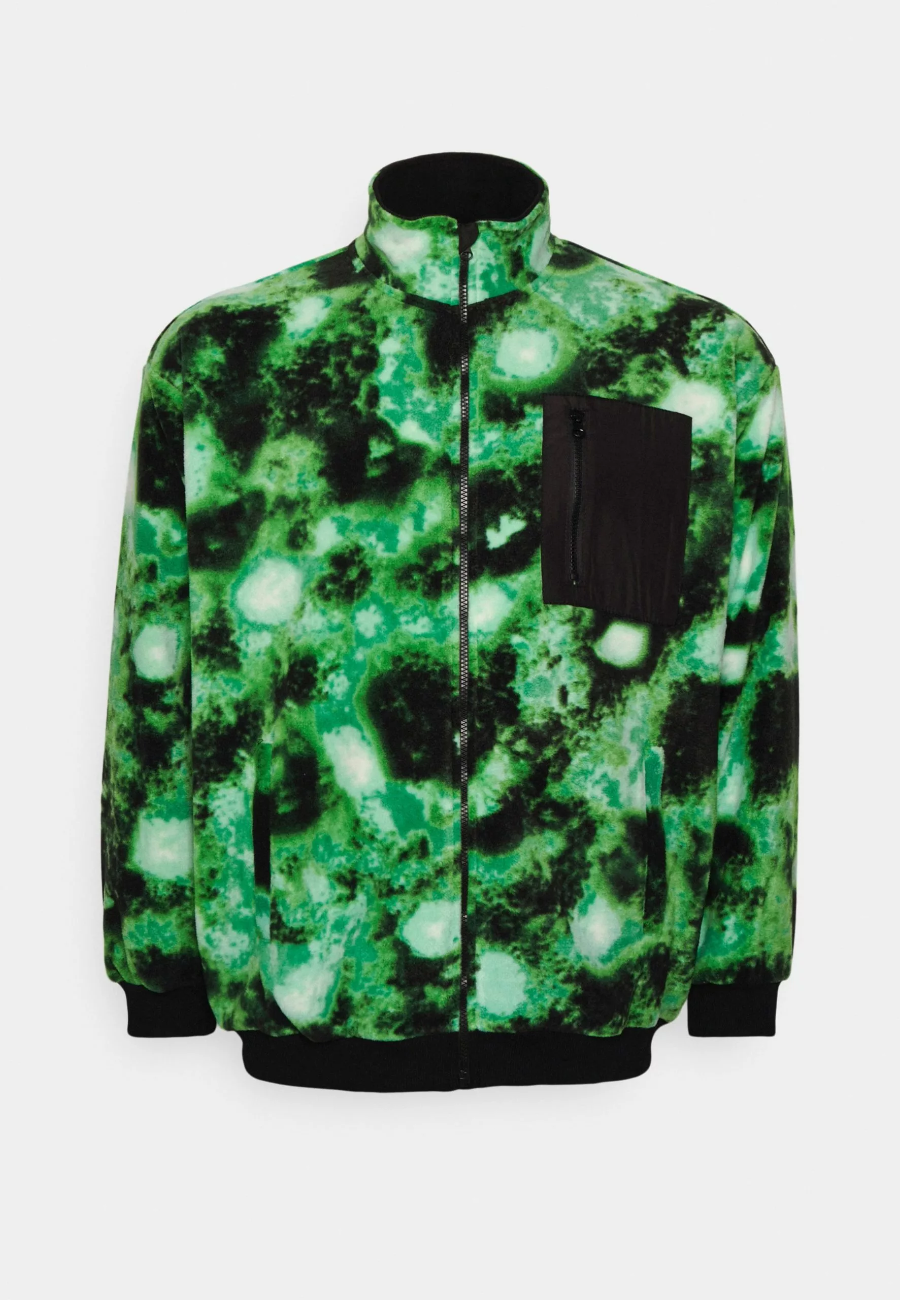 YOURTURN Fleece Jacket - Green 4 YOURTURN Fleece Jacket - Green - Image 4