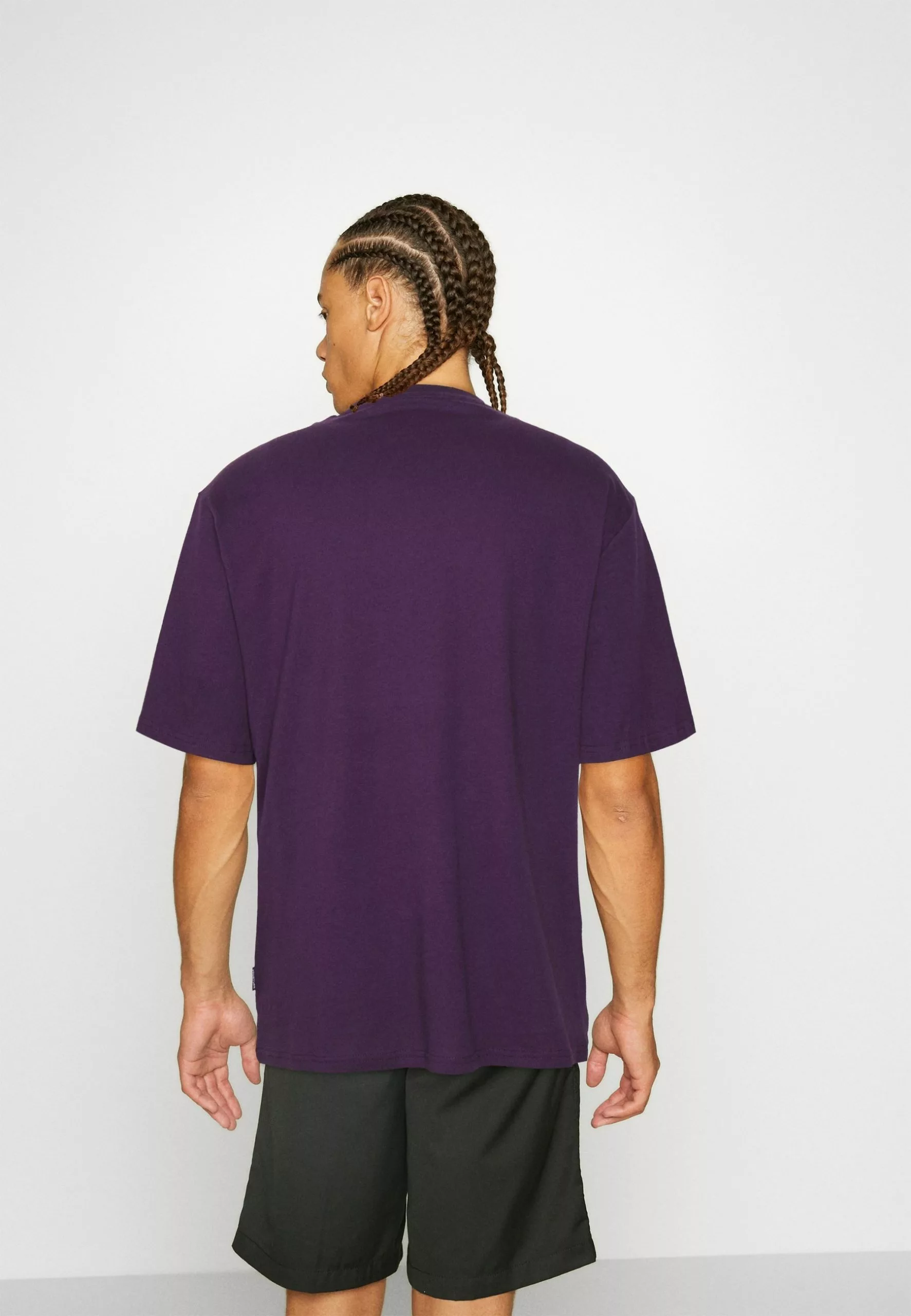 YOURTURN 3Pack Unisex - Basic T-Shirt - Grey/Purple/Black 3 YOURTURN 3Pack Unisex - Basic T-Shirt - Grey/Purple/Black - Image 3