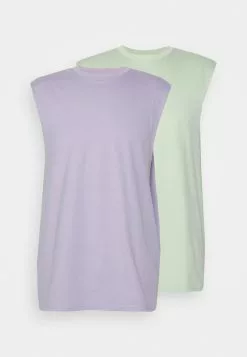 YOURTURN Unisex 2 Pack - Top - Lilac/Light Green -Yourturn Shop d2e0315a2c7747039305747e997ed191 scaled