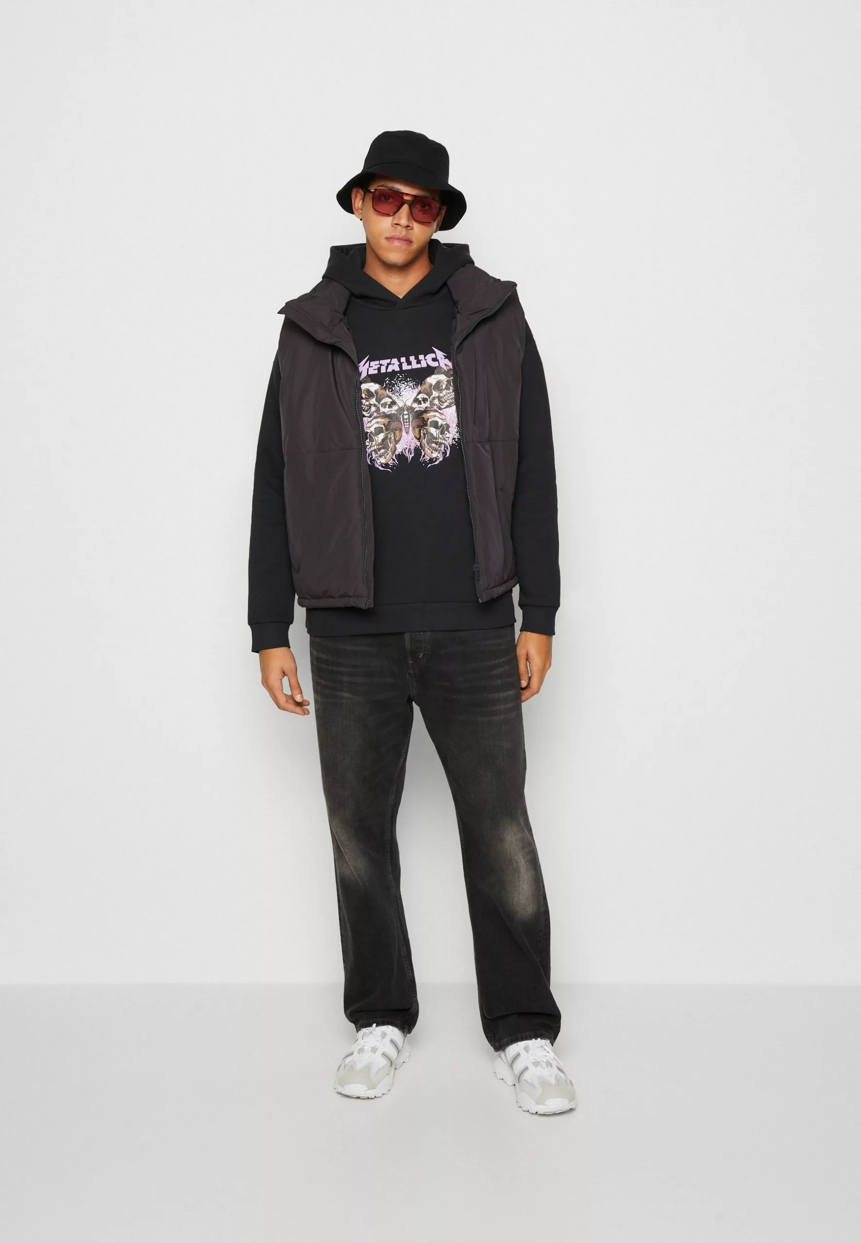 YOURTURN Metallica Unisex - Hoodie - Black 2 YOURTURN Metallica Unisex - Hoodie - Black - Image 2