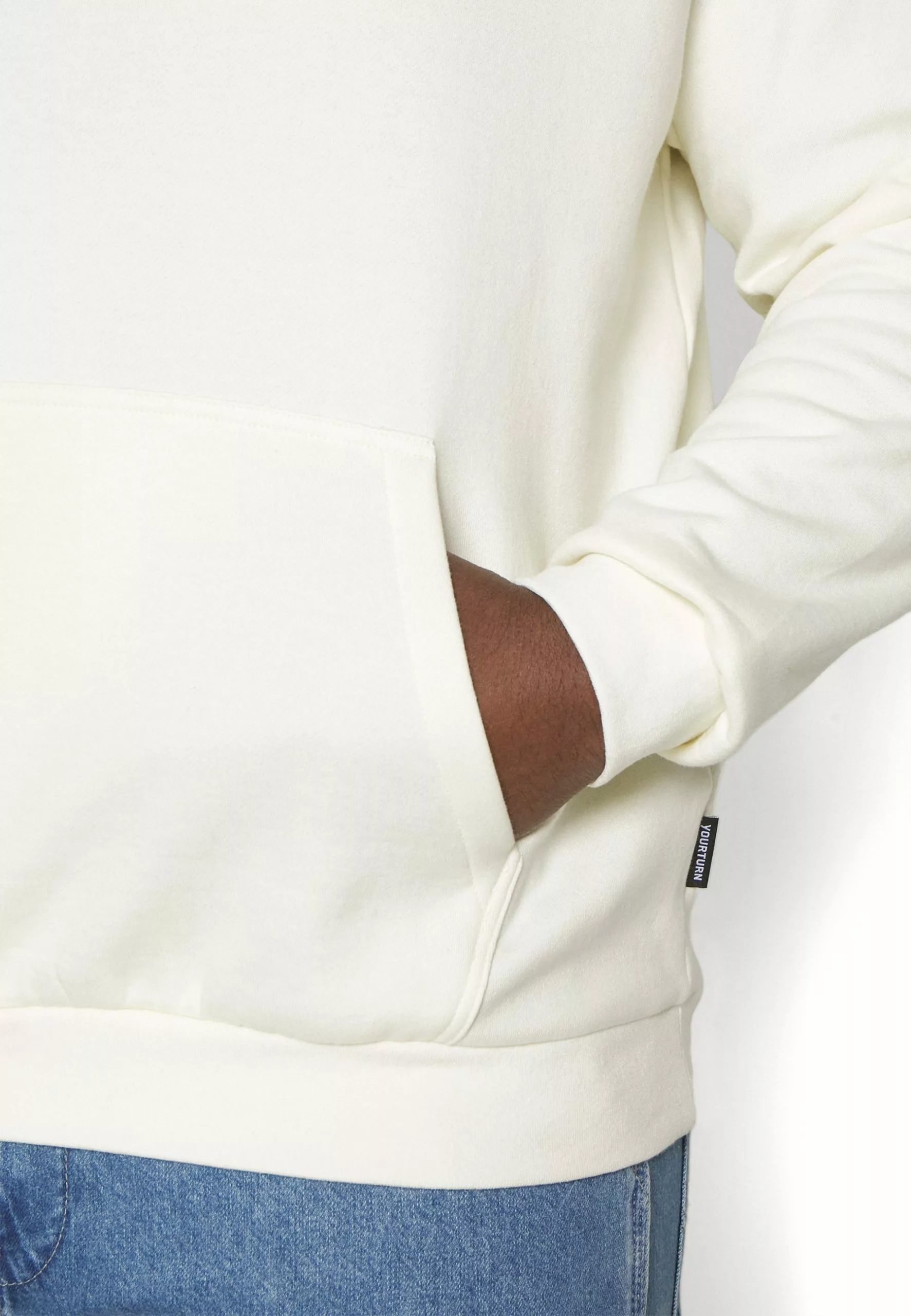 YOURTURN 2 Pack Unisex - Hoodie -Brown/Off-White 8 YOURTURN 2 Pack Unisex - Hoodie -Brown/Off-White - Image 8