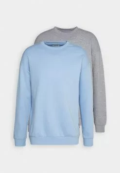 YOURTURN Unisex 2 Pack - Sweatshirt - Light Blue/Mottled Grey -Yourturn Shop d5605caa08164fc8800d1ae1108c4f57 scaled