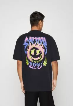 YOURTURN Unisex - Print T-Shirt - Black -Yourturn Shop d7d86a13764c479990b4484c33fb80c2 scaled