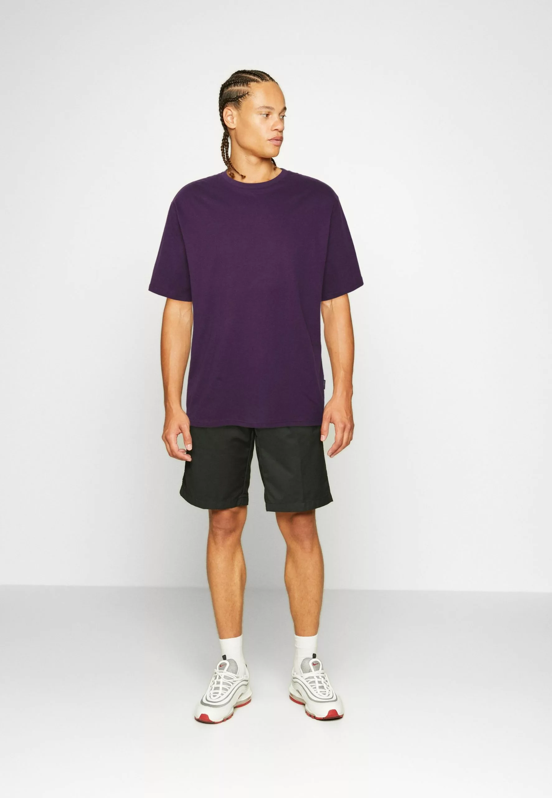 YOURTURN 3Pack Unisex - Basic T-Shirt - Grey/Purple/Black 1 YOURTURN 3Pack Unisex - Basic T-Shirt - Grey/Purple/Black