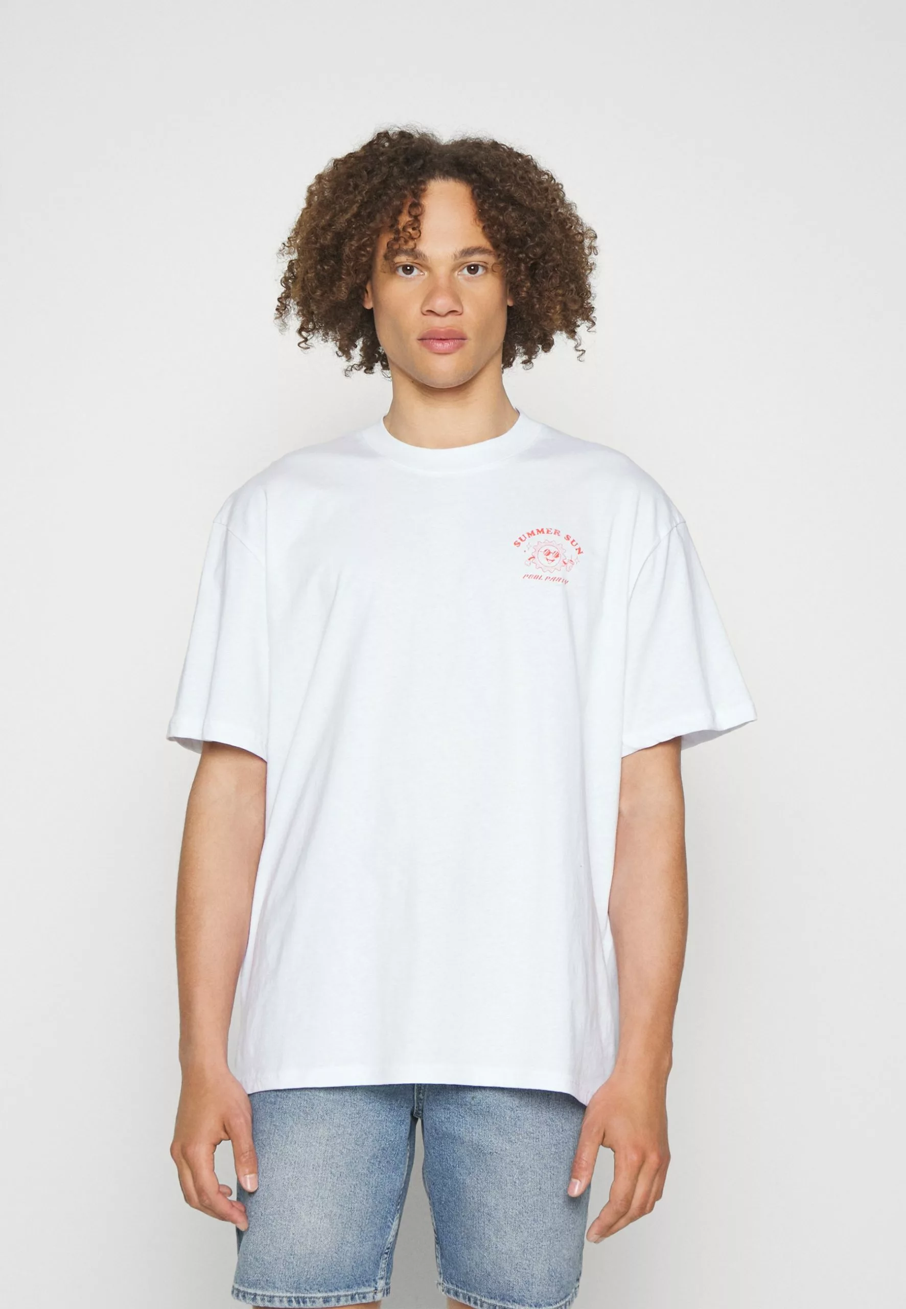 YOURTURN Unisex - Print T-Shirt - White 1 YOURTURN Unisex - Print T-Shirt - White