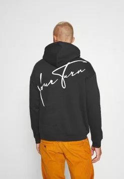 YOURTURN Bold Script Hoodie Unisex - Sweatshirt - Black