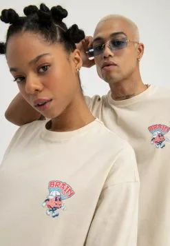 YOURTURN Unisex - Print T-Shirt - Beige -Yourturn Shop e295551bbf7544c0a94c49989a8cb9ae scaled