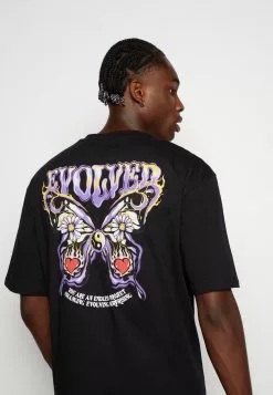 YOURTURN Unisex - Print T-Shirt - Black -Yourturn Shop e2a4333252ba41748df144a2efc6f001 scaled