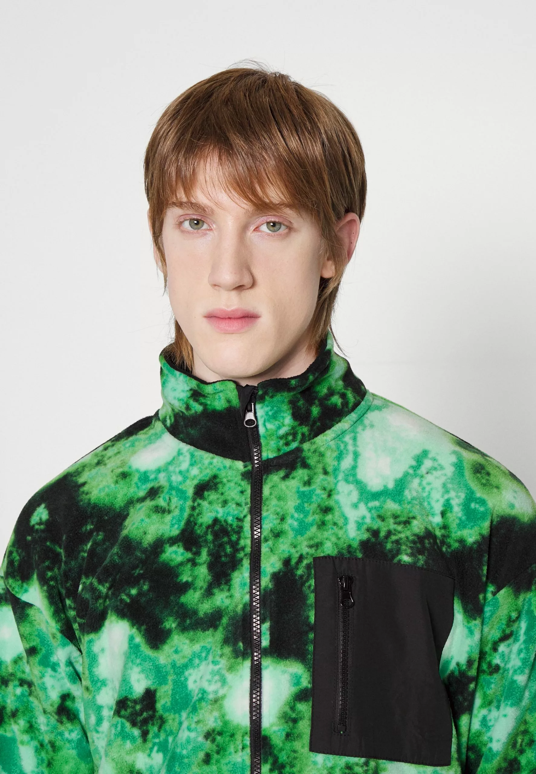 YOURTURN Unisex - Fleece Jacket - Green 4 YOURTURN Unisex - Fleece Jacket - Green - Image 4