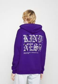 YOURTURN Kindness Hoodie - Sweatshirt - Purple