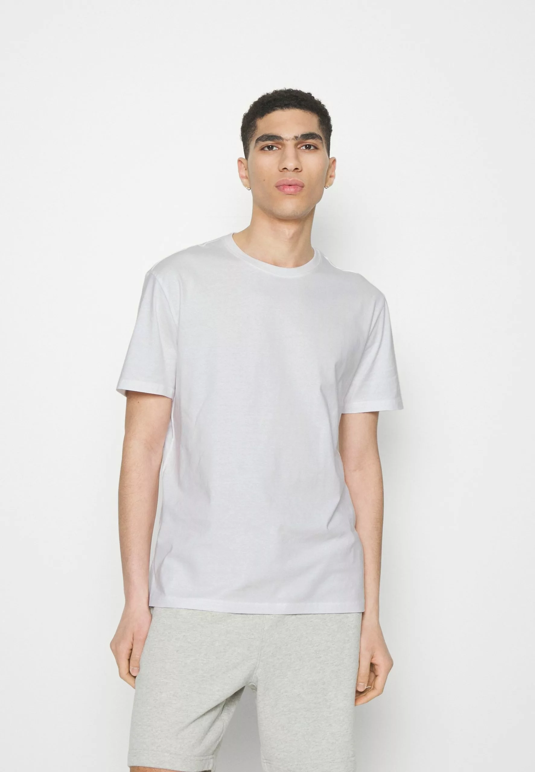 YOURTURN Unisex 5 Pack - Basic T-Shirt - White/Apricot/Light Blue 2 YOURTURN Unisex 5 Pack - Basic T-Shirt - White/Apricot/Light Blue - Image 2