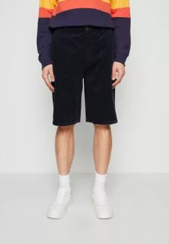 YOURTURN Wide Fit Carpenter Corduroy Unisex - Shorts - Dark Blue