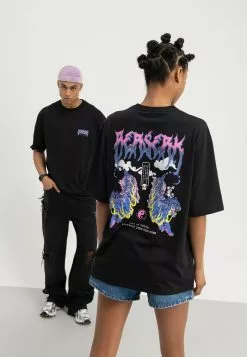 YOURTURN Unisex - Print T-Shirt - Black 9 YOURTURN Unisex - Print T-Shirt - Black -Yourturn Shop f171a36cb4ef4c9b9a6a5ea757615a4b scaled