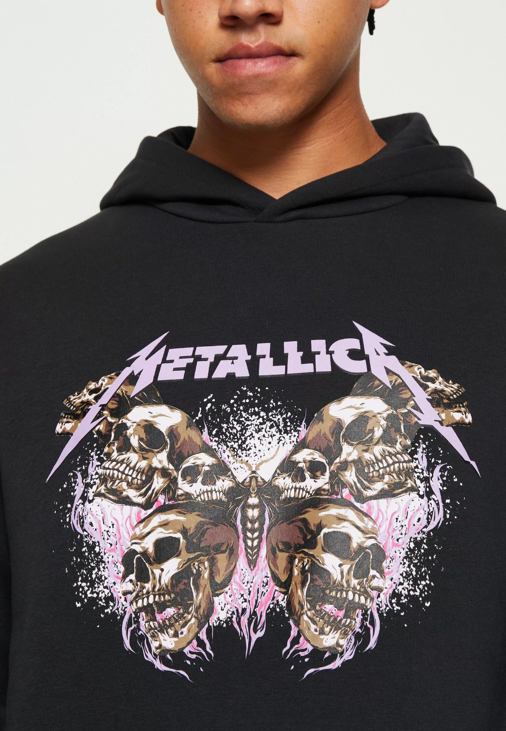 YOURTURN Metallica Unisex - Hoodie - Black 6 YOURTURN Metallica Unisex - Hoodie - Black - Image 6