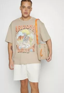 YOURTURN Unisex - Print T-Shirt - Beige -Yourturn Shop f29c8ab954f9431ea279e67e74cf1e7f scaled