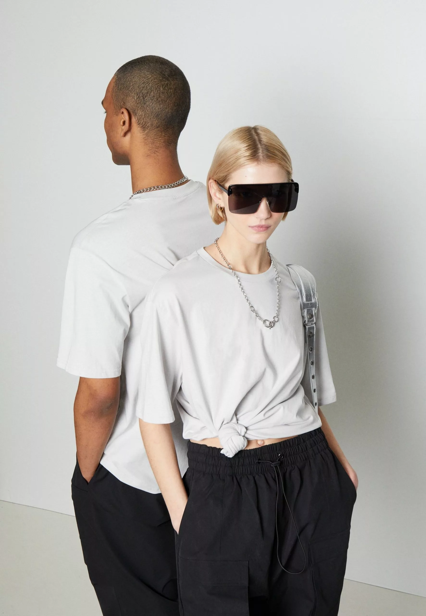 YOURTURN 3Pack Unisex - Basic T-Shirt - Light Blue/Grey/Pink 6 YOURTURN 3Pack Unisex - Basic T-Shirt - Light Blue/Grey/Pink - Image 6