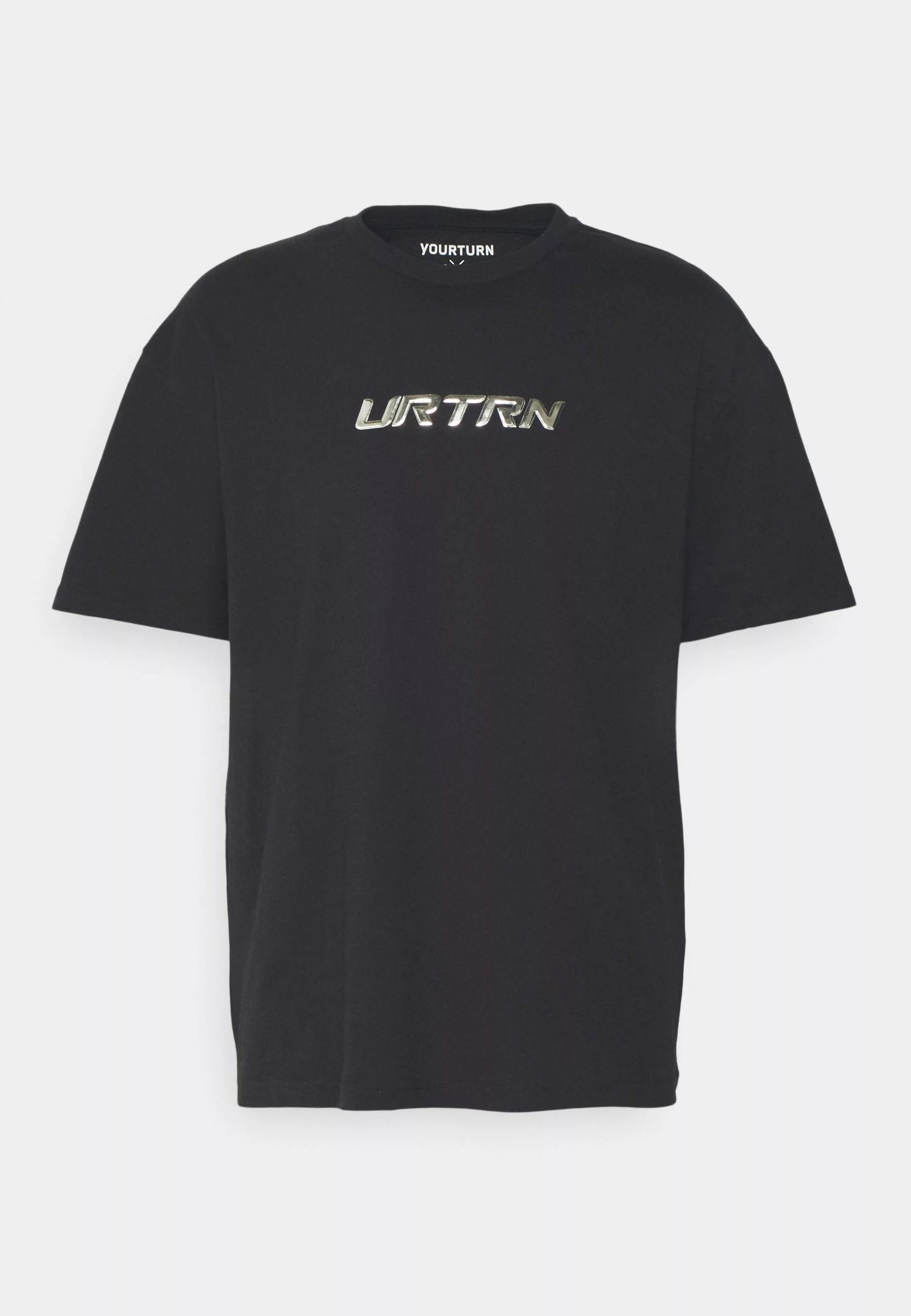 YOURTURN Print T-Shirt - Black 5 YOURTURN Print T-Shirt - Black - Image 5