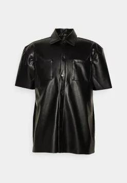 YOURTURN Unisex - Button-Down Blouse - Black -Yourturn Shop fc1003fbc47948c383b049db6c5ba4e6 scaled