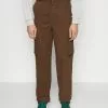 YOURTURN Unisex - Cargo Trousers - Brown