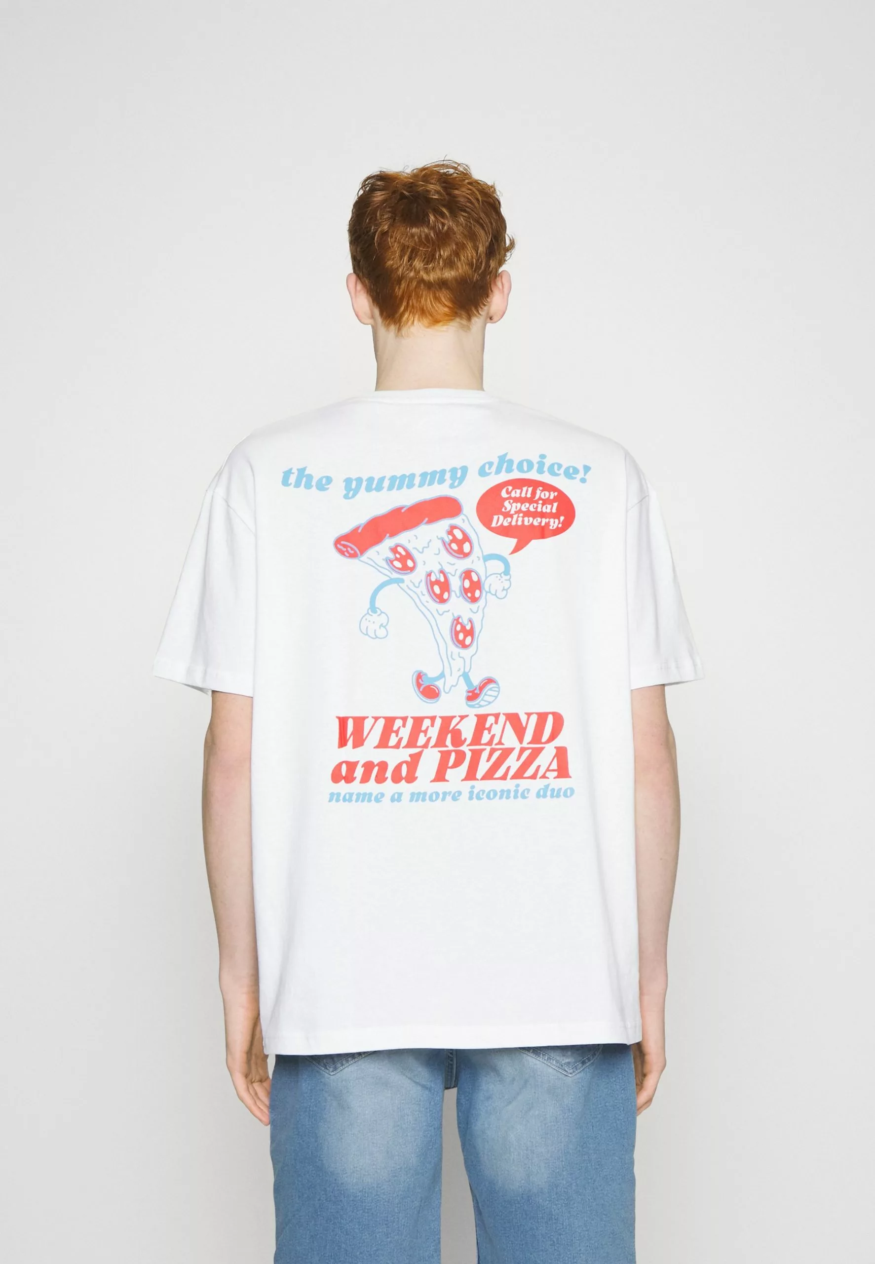 YOURTURN Unisex - Print T-Shirt - White 1 YOURTURN Unisex - Print T-Shirt - White